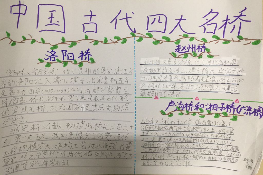 中国传统建筑艺术手抄报图片大全