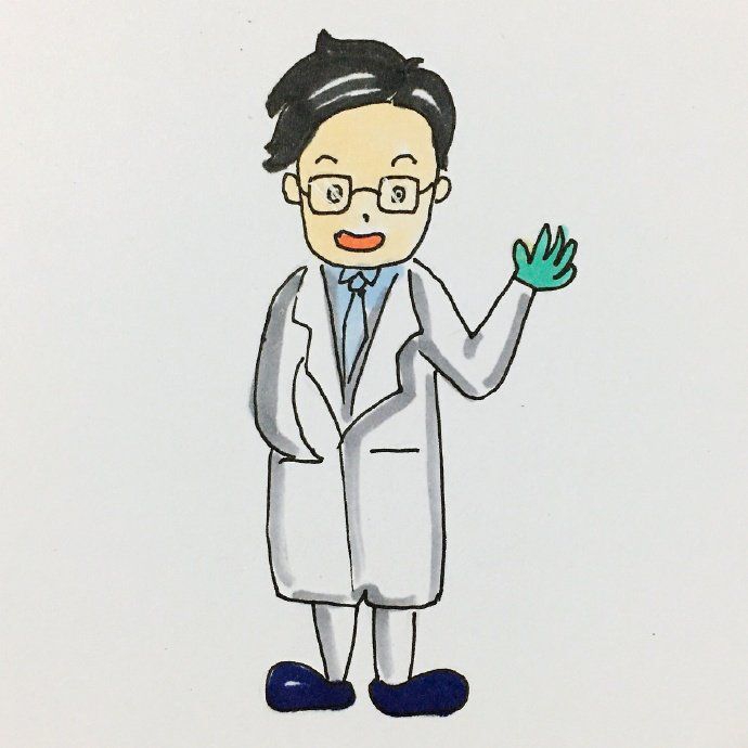 ?2022医生护士简笔画，预防肺炎手抄报必备素材