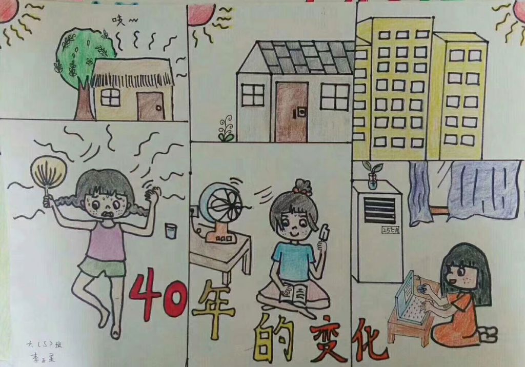 改革开放四十周年手抄报大全