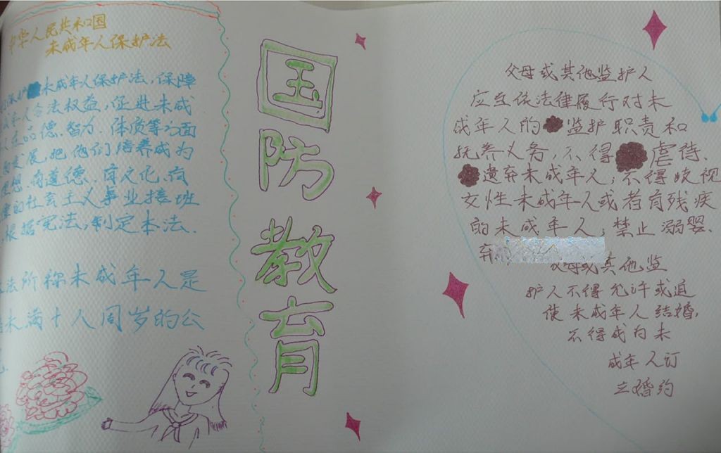 人防在我心中手抄报 人防在我心中手抄报