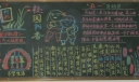 校园书香黑板报版面图
