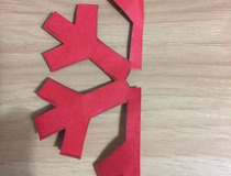 剪雪花教程 简单雪花剪纸教程5