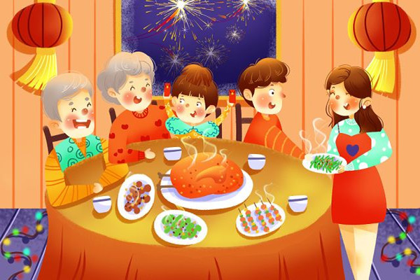 年夜饭是什么时候吃的 年夜饭是中午吃还是晚上吃 年夜饭是什么时候吃的 年夜饭是中午吃还是晚上吃