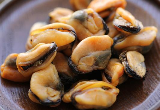 淡菜干中间一坨黑色的能吃吗?淡菜干怎么一泡就碎了