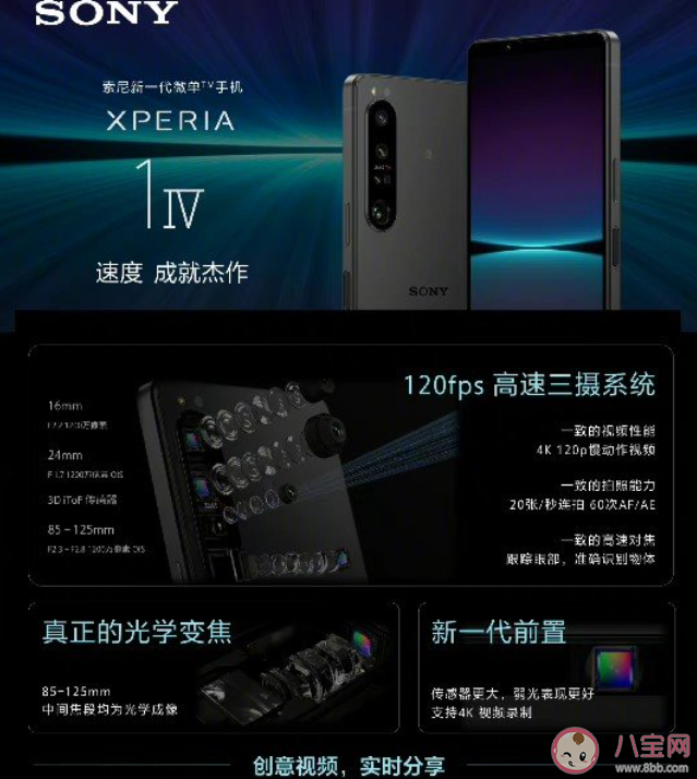 如何评价索尼Xperia 1 IV新手机 你觉得索尼Xperia系列怎么样