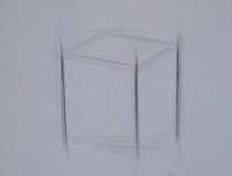 画正方体的步骤 手把手教你4步画出正方体1