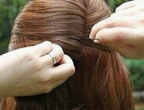 公主头盘发步骤 快来试试3