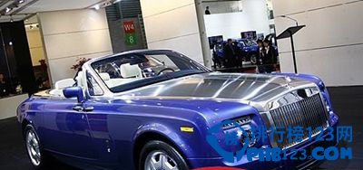 2016全球十大豪车TOP10:劳斯莱斯幻影软顶敞篷车