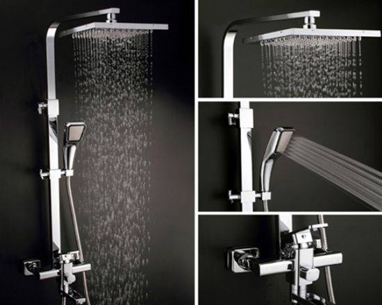 花洒安装 如何正确安装淋浴花洒?花洒安装高度