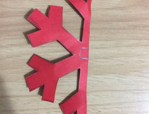 剪雪花教程 简单雪花剪纸教程4