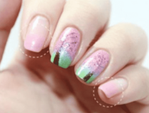 樱花美甲教程 只需这几步即可拥有4