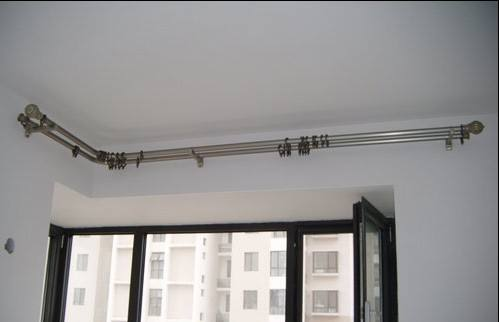 安装窗帘杆但窗户另一边太窄怎么安装? 安装窗帘杆但窗户另一边太窄怎么安装?