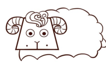 羊简笔画 手把手教你画出超可爱卡通绵羊5