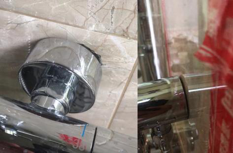 花洒安装 花洒被师傅安装高了 装修安装家具时一定要在场